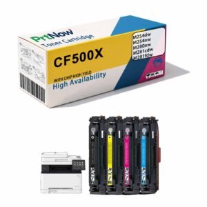 Suitable for HP CF500X toner cartridge, HP M254dw toner printer, 281fdw toner, M280nw high-capacity ink cartridge, toner powder