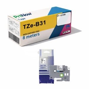 Ebis compatible with Brother fluorescent printing label ribbon 12mm TZe-B31 fluorescent label series