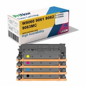 Compatible with W9060MC Drum, HP E55040dw Drum, E57540c Ink Cartridge, E57540dn Printer Drum