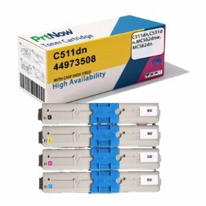 Compatible with OKI C511 C531dn toner cartridge MC562dnw/MC562dn toner powder OKI44973508 toner cartridge