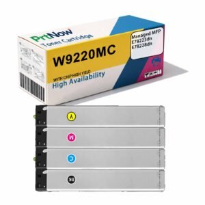 Compatible with HP W9220MC toner cartridge, HP E78223dn toner cartridge, HP E78228dn color printer ink cartridge-PrtNow