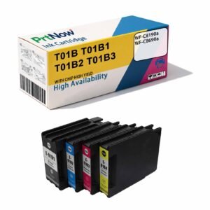Compatible with Epson T01B Ink Cartridge for EPSON WF-C8190a C8690a Printer Ink Cartridge T01B1