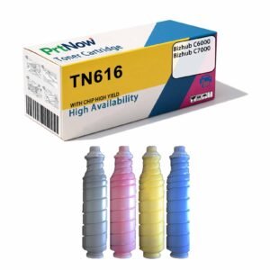 Compatible Konica Minolta TN616 toner cartridge, Konica Minolta C7000 ink cartridge, Bizhub C6000 copier toner-PrtNow