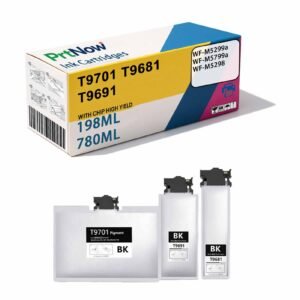 Compatible with Epson WF-M5299a WF-M5799a M5298 Ink Bag T9701 T9681 T9691 Ink Cartridges-PrtNow