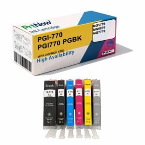 Compatible with Canon CANON 770 771 PGI770 CLI771 PGI-770XL CLI-771XL Ink Cartridges