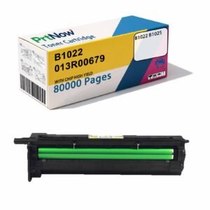 Compatible with Xerox B1022 toner cartridge, Xerox B1025 printer drum set, Fuji Xerox 013R00679 Drum-PrtNow