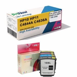 Compatible with HP 10 11 Cartridge C4844A K500 K850 HP1000 Plotter Ink Cartridge