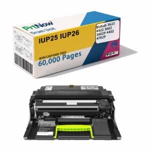 Compatible with IUP26 Minolta 3622 toner cartridge, 4422 drum unit, 3602P drum component, 4402P drum holder, 4702P ink cartridge
