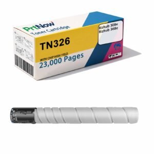 Compatible Konica Minolta TN326 toner cartridge for Konica Minolta Bizhub 308 368e black and white copier toner cartridge-PrtNow