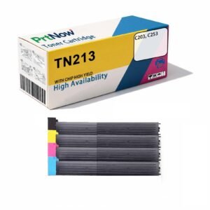 Suitable for Minolta C203 toner cartridge, Konica Minolta C253 copier toner, Minolta toner TN213K toner cartridge