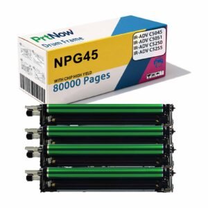 Compatible with Canon C5045 Drum, Canon C5051, C5250, C5255 Drum Unit, NPG45 Drum Kit, GPR-30 Drum