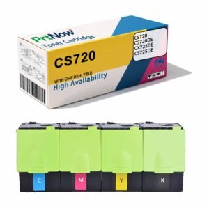 Compatible with Lexmark CS720 toner cartridge LEXMARK/CS720DE/CX725DE/CS725DE drum toner cartridge carbon powder box