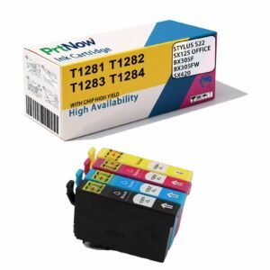 Compatible with Epson EPSON T1281 T1282 T1283 T1284 T1285 Ink Cartridge Ink