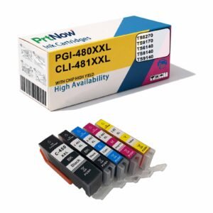 Compatible with Canon CANON PGI480 PGI480PGBK PGI480XXL CLI481XXL ink cartridges