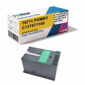 T6711 Waste Ink Tank C13T671100 Compatible with Epson L1455 WF3620 Maintenance Box PXMB3