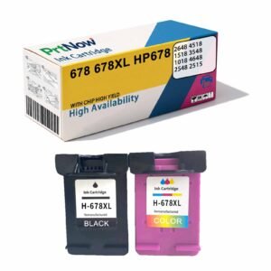 Compatible with HP 678 Ink Cartridge HP 4648 2548 2648 3548 4518 3547 Printer Ink Cartridge-PrtNow