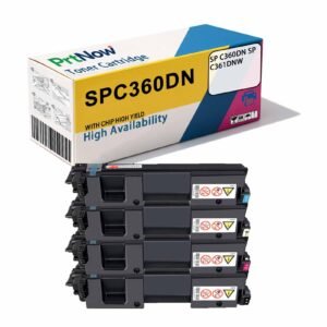 Compatible with Ricoh SPC360dn toner cartridge Ricoh SPC361DNW color laser printer toner cartridge drum
