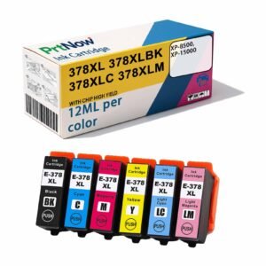 Compatible with EPSON 378 378XL T378XL Ink Cartridge for XP-8500 XP-15000 Printers Ink Cartridge