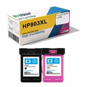 Compatible with HP 803XL Ink Cartridge, suitable for HP DeskJet 1111/1112/2131/2132 High Capacity Ink Cartridge-PrtNow