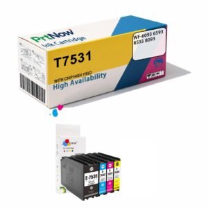 Compatible with Epson EPSON WF-6093 6593 8593 8093 Printers T7531 Ink Cartridge