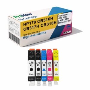 Compatible with HP178 HP178XL Ink Cartridge - Printer Ink Cartridge for HP Printers in Russia, Africa, Japan