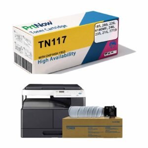 Compatible with Konica Minolta TN117 toner cartridge 185, 266, 226 toner cartridge 6180MF, 246, 235, 216, 7719 toner-PrtNow