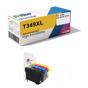 Compatible with Epson WF-3720 WF-3725 3721 Color Printer Ink Cartridge T3491 Hong Kong Version Ink Cartridge