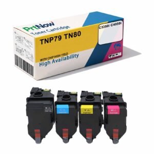 Jianyingchen Compatible with TNP79 toner cartridge KONICA MINOLTA C3350i/C4050i Chip Toner