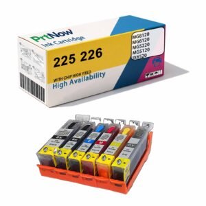 Compatible with Canon MG8120 MG6120 MG5220 MG5120 IX6520 225 226 Ink Cartridges-PrtNow