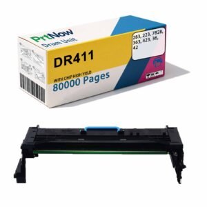 Compatible with Minolta 283 Drum Drum, DR411 Toner Cartridge, Bizhub 223 363 Developer Drum, 7828 Copier Drum Mount-PrtNow