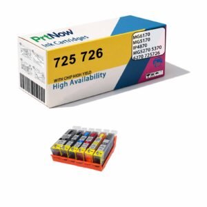 Compatible with Canon MG6170 MG5170 IP4870 MG5270 5370 6270 725726 Ink Cartridges