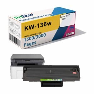 【Chip Included】HP 136w Toner Cartridge Compatible with HP 110A Ink Cartridge W1110A High Capacity Drum Original Quality-PrtNow