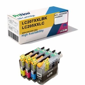Suitable for Brother LC207 LC205 Ink Cartridges MFC-J4320DW J4420DW