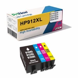 Compatible with HP 912XL Ink Cartridges 8018, 8020, 8022, 8023, 8024, 8026, 8028, 8035 Ink-PrtNow