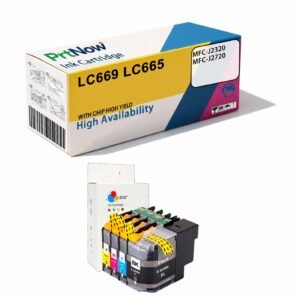 Brother LC669BK LC665 Ink Cartridge Suitable for MFC-J2320 MFC-J2720 Printers-PrtNow
