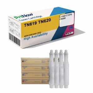 Suitable for Konica Minolta TN619/TN620 Empty Toner Cartridge KONICA MINOLTAC1060/C1070/C8000 Empty Drum