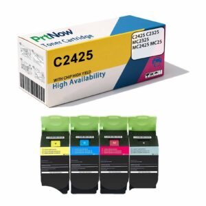 Suitable for Lexmark C2425 toner cartridge, C2325 MC2325 high-capacity toner cartridge, MC2425, MC25