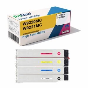 Compatible with HP W9220MC toner cartridge W9221MC W9222MC W9223MC E78223dn E78228dn