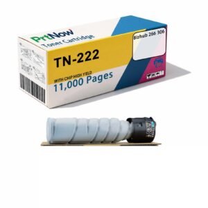 Compatible Konica Minolta TN222 toner cartridge bizhub 266 306 toner hopper toner powder carbon powder toner cartridge