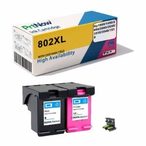 Compatible with HP 802 Ink Cartridge HP Deskjet 1050 1000 1010 1101 2050 All-in-One Printer