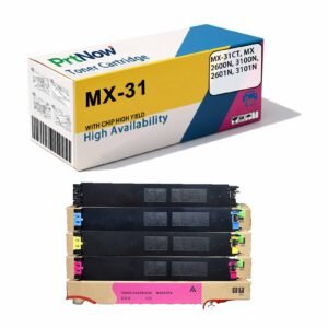 Suitable for Sharp MX-31CT toner cartridge, MX 2600N, 3100N, 2601N, 3101N toner cartridges