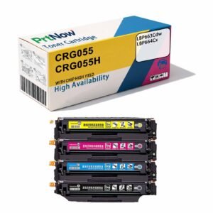 Compatible with Canon CRG055 055H toner cartridge, LBP663Cdw LBP664Cx printer toner and drum unit