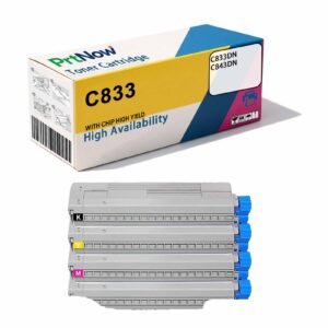 Compatible with Oki C833 toner cartridge C833DN C843DN printer ink cartridge C823DN toner drum toner powder toner cartridge
