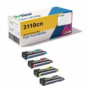 Compatible with Dell 3110CN Drum, Dell 3110CN 3115CN Toner, Color Toner, 3110 toner cartridge