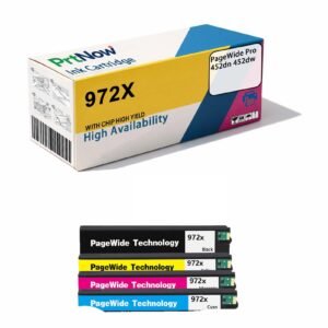 Compatible with HP/HP 972X Ink Cartridge for PageWide Pro 452dn 452dw Printer-PrtNow