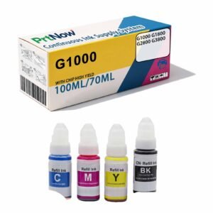 Compatible Canon G1000 Color Ink G1800 G2800 G3800 GI-890 Continuous Ink Supply System (CISS) Wholesale-PrtNow