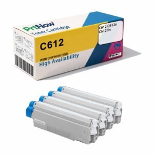 Suitable for OKI C612 toner cartridge drum, OKI C612n c612dn printer toner cartridge, toner cartridge wholesale