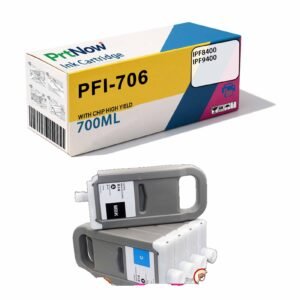 Compatible Canon PFI-706 Color Ink Cartridge for iPF8400 iPF9400 Printer Ink Cartridge Plotter Ink Cartridge-PrtNow