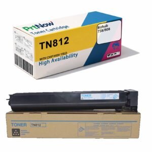 Suitable for Canon TN812 toner cartridge Bizhub 758/808 black printer toner drum Carbon powder cartridge wholesale