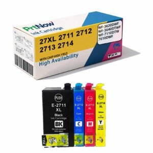 Compatible with Epson Epson 27XL T27 T2711XL T2711 T2712 T2713 T2714 Ink Cartridges-PrtNow